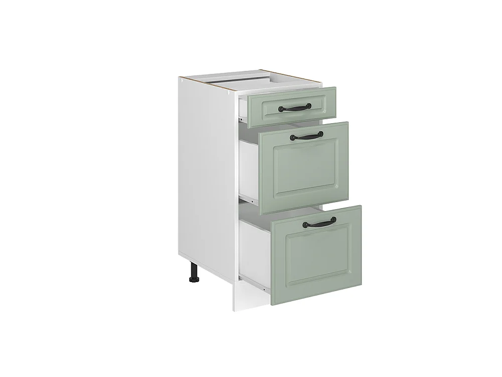 Kitchen base cabinet mint Shaker Style/white 40x60x81.6 r-line