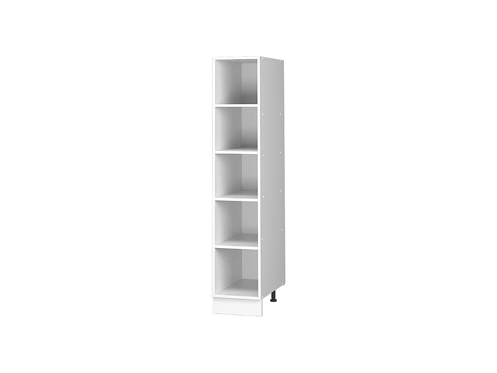 Kitchen shelf white 30x56.4x153.6 fame-line