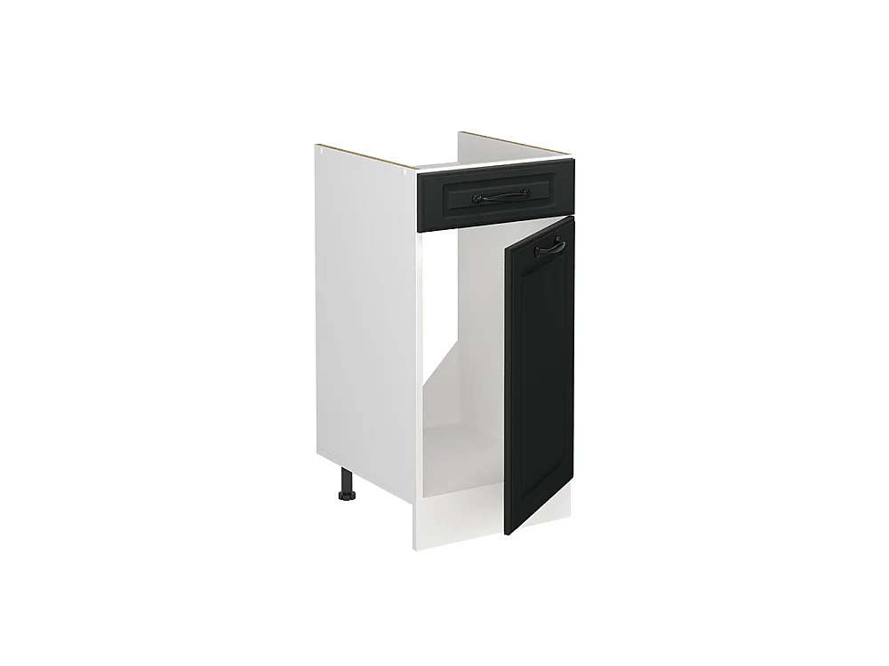 Sink base cabinet anthracite shaker style/white 40x60x81.6 r-line