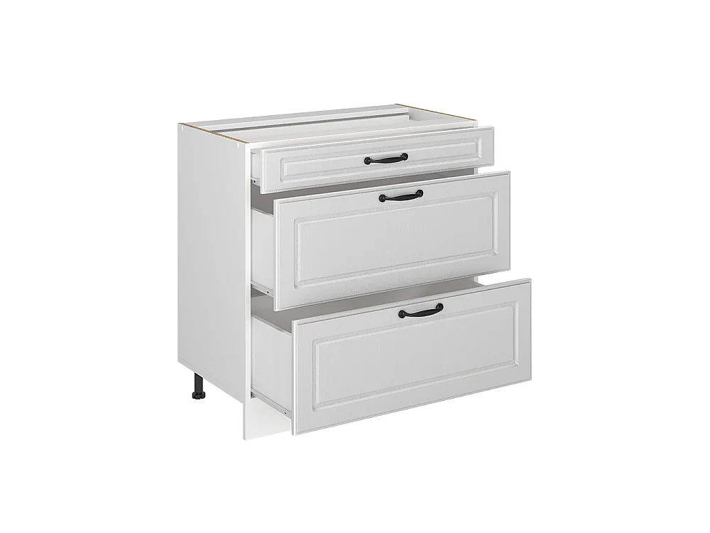 Kitchen base cabinet white shaker style/white 80x46x81.6 r-line