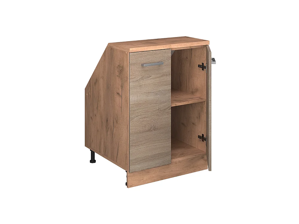 Dachschrägenschrank sonoma 60x60x81.6 rion