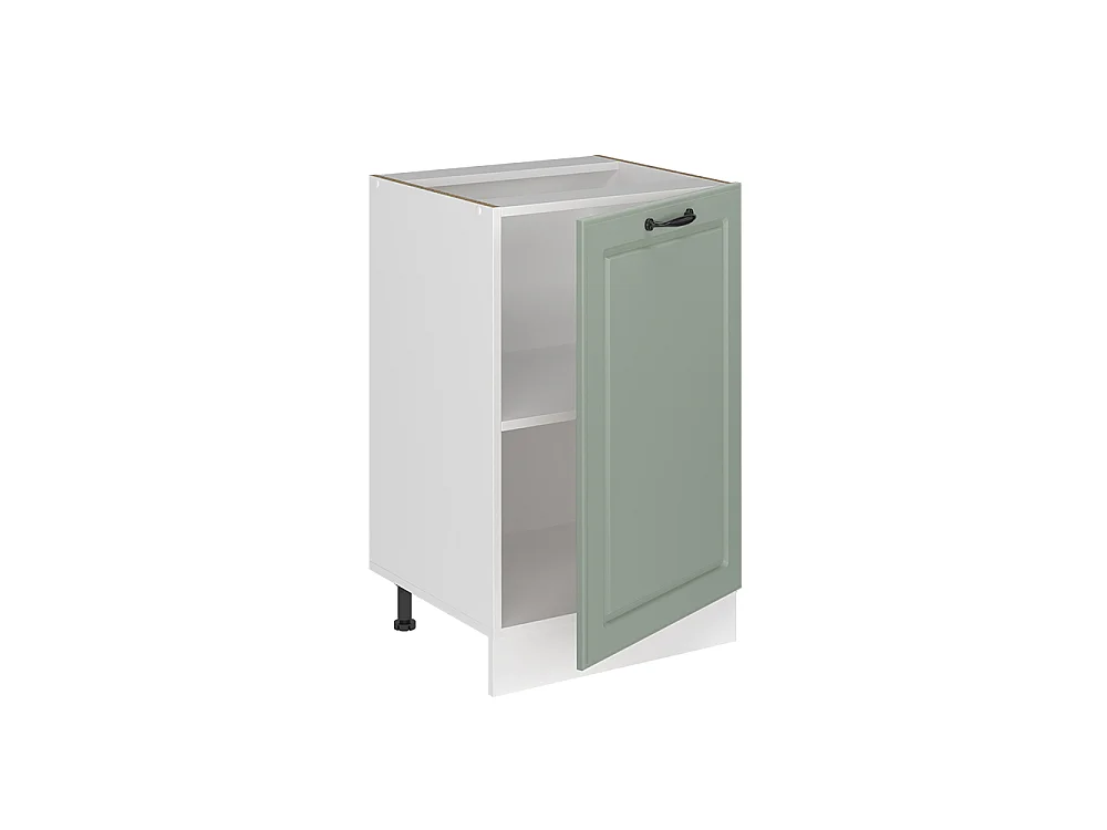Kitchen base cabinet mint shaker style/white 50x46x81.6 r-line