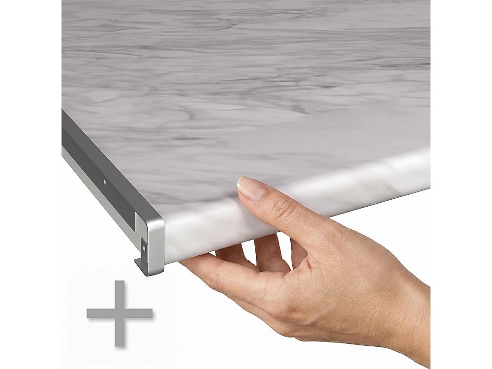 Kitchen base cabinet anthracite high gloss/anthracite 60x60x81.6 r-line