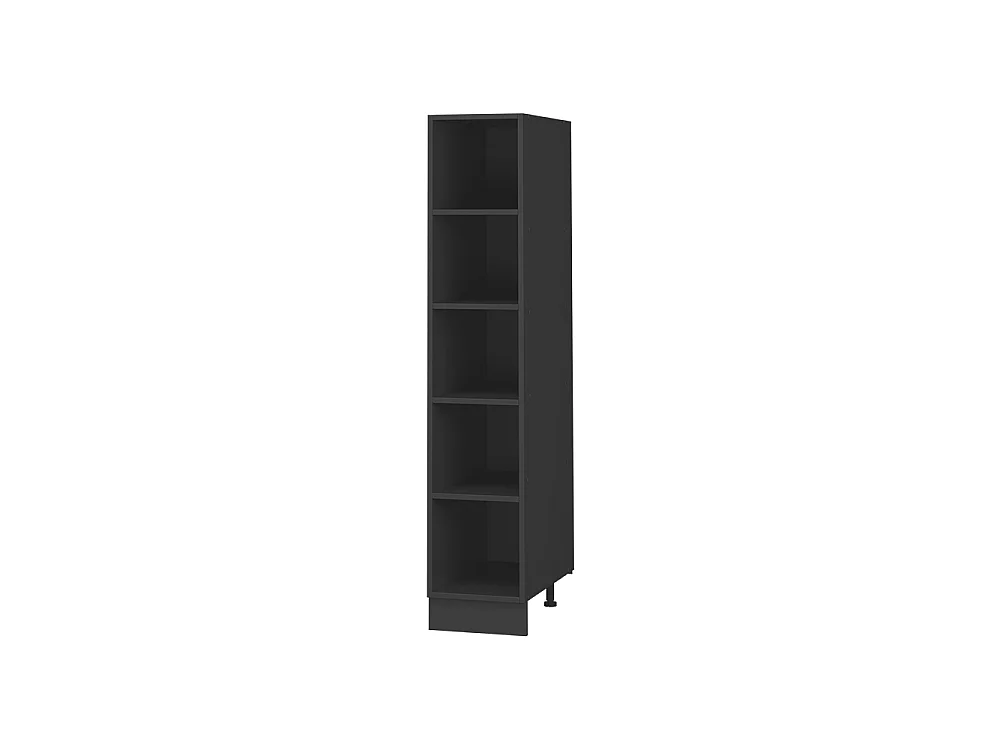 Kitchen shelf anthracite 30x56.4x153.6 fame-line