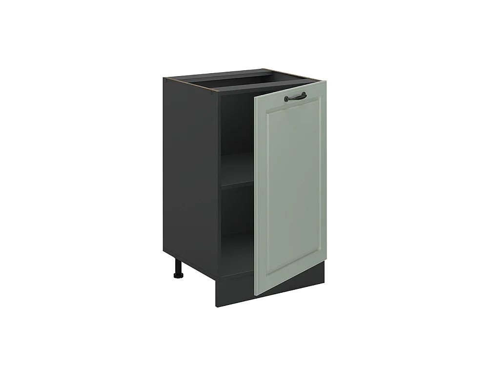 Kitchen base cabinet mint shaker style/anthracite 50x60x81.6 r-line