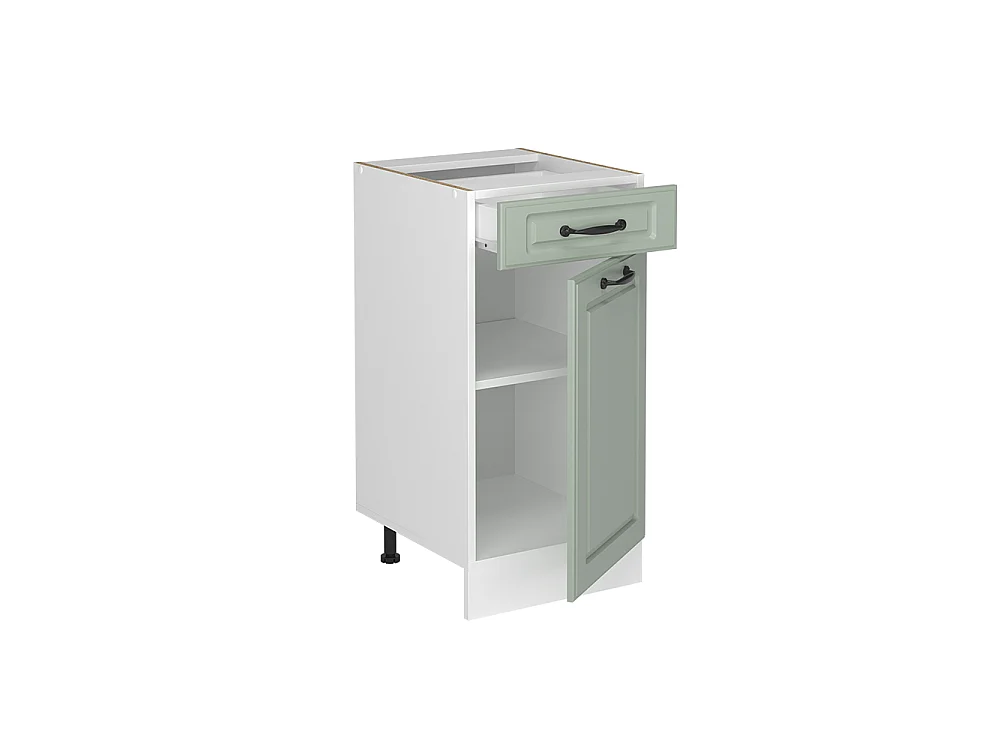 Kitchen base cabinet mint shaker style/white 40x60x81.6 r-line