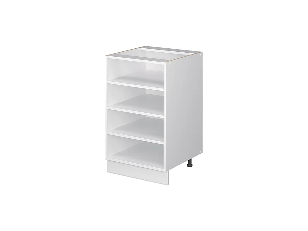 Kitchen shelf white 50x60x82 fame-line