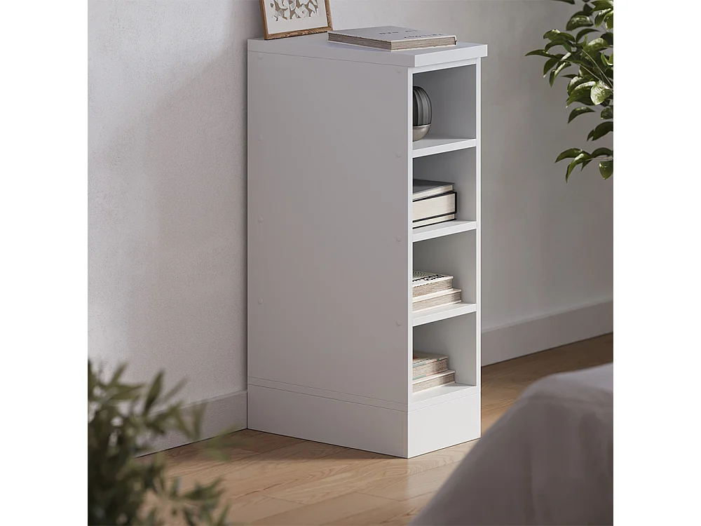 Kitchen cabinet for sloping roofs white/white 25x46x83.8 r-line