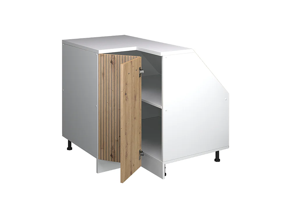 Dachschrägenschrank Eckschrank artisan-eiche 75.6x60x81.6 rion
