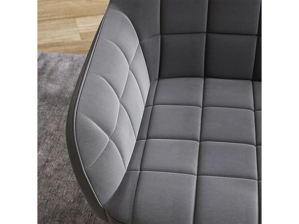 Dining room chair grey 53.5x55.5x79 relio