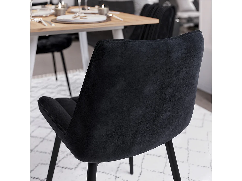 Dining room chair black 51x57x82 ravlo