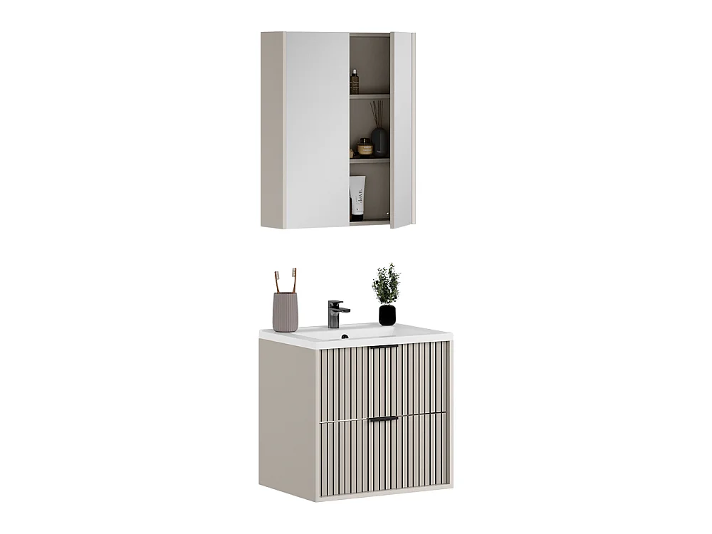 Badrumsmöbelset kaschmir 60x45x57 ruford
