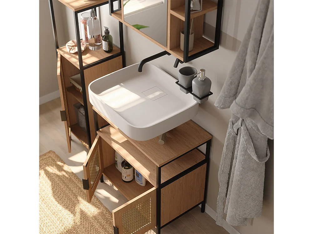 Badrumsmöbelset ek 60x35x59 linara