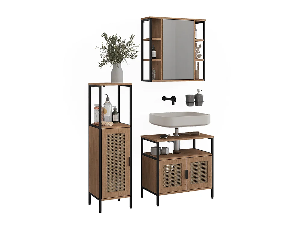 Badrumsmöbelset ek 60x35x59 linara
