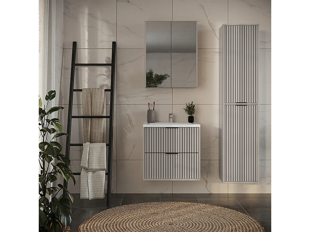 Zestaw mebli łazienkowych kaszmir 60x45x57 ruford