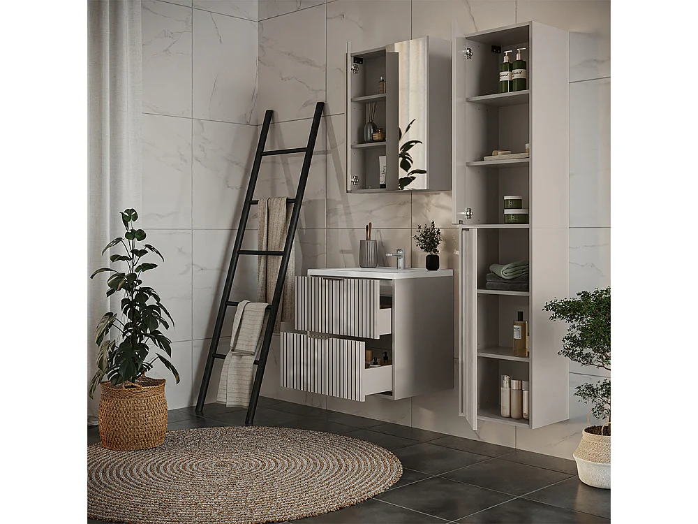 Zestaw mebli łazienkowych kaszmir 60x45x57 ruford