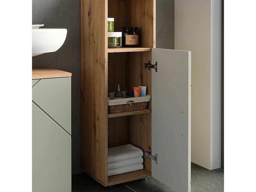 Badrumsmöbelset salvia grön 60x30x59 irma