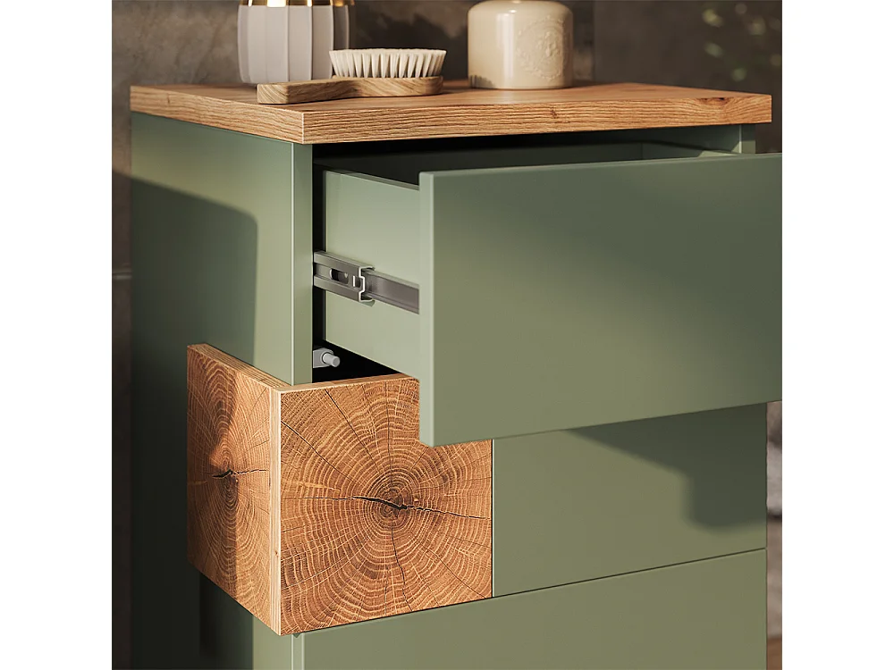 Midischrank grün/artisan 40x37x84 eden