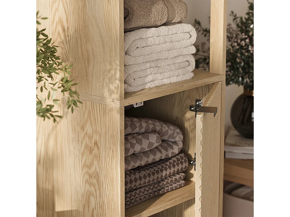 Hochschrank eiche 40x40x160 arven