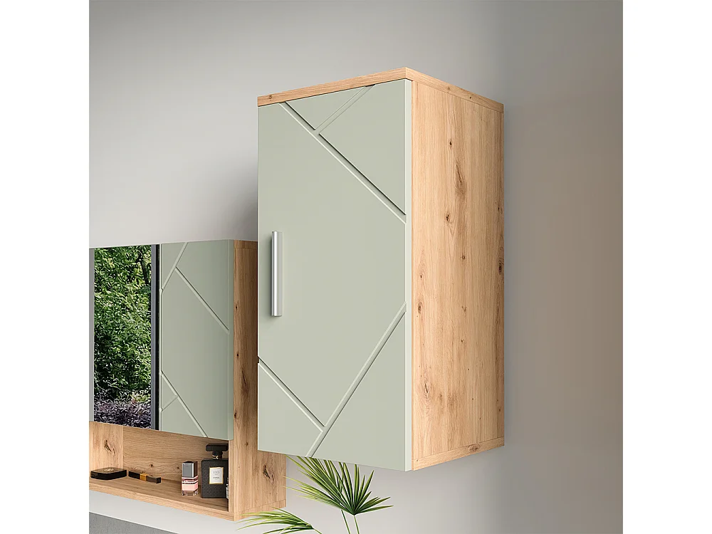 Hängeschrank salbeigrün 30x24x59 irma