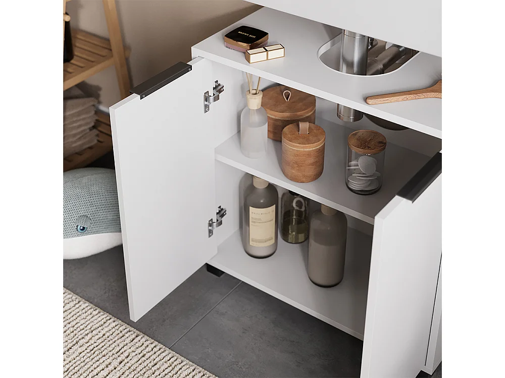 Badmöbel-Set weiß 60x30x60 alina