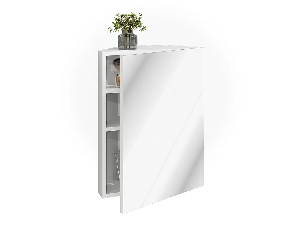Badkamerspiegelkast wit 45x21x60.2 anka