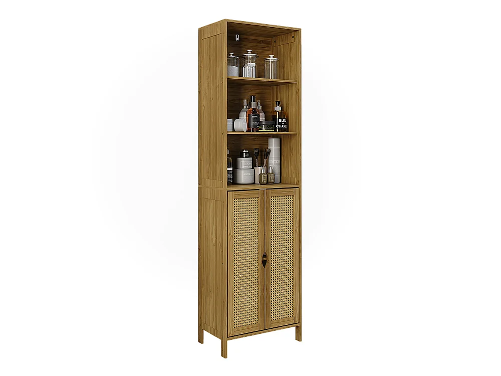 Hochschrank bambus 48x29x170 liora