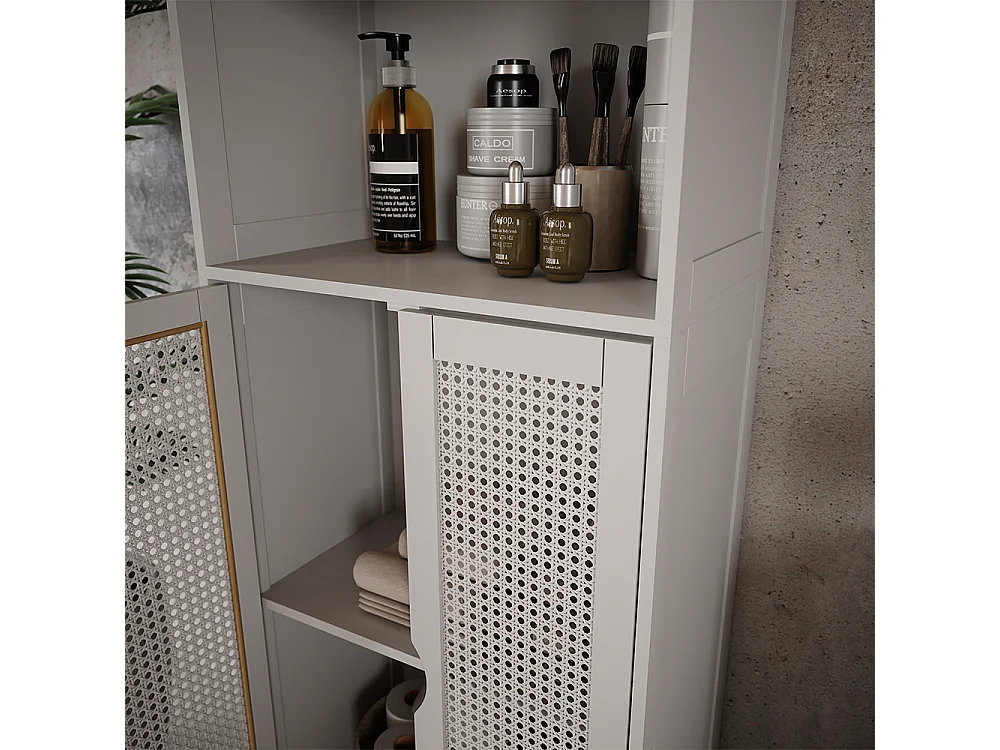 Hochschrank weiß 48x29x170 liora