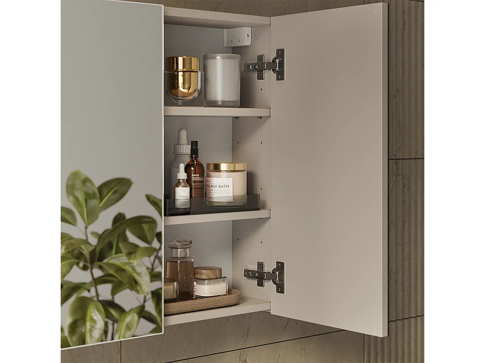 Armoire de toilette cachemire 60x17x60.2 lavia