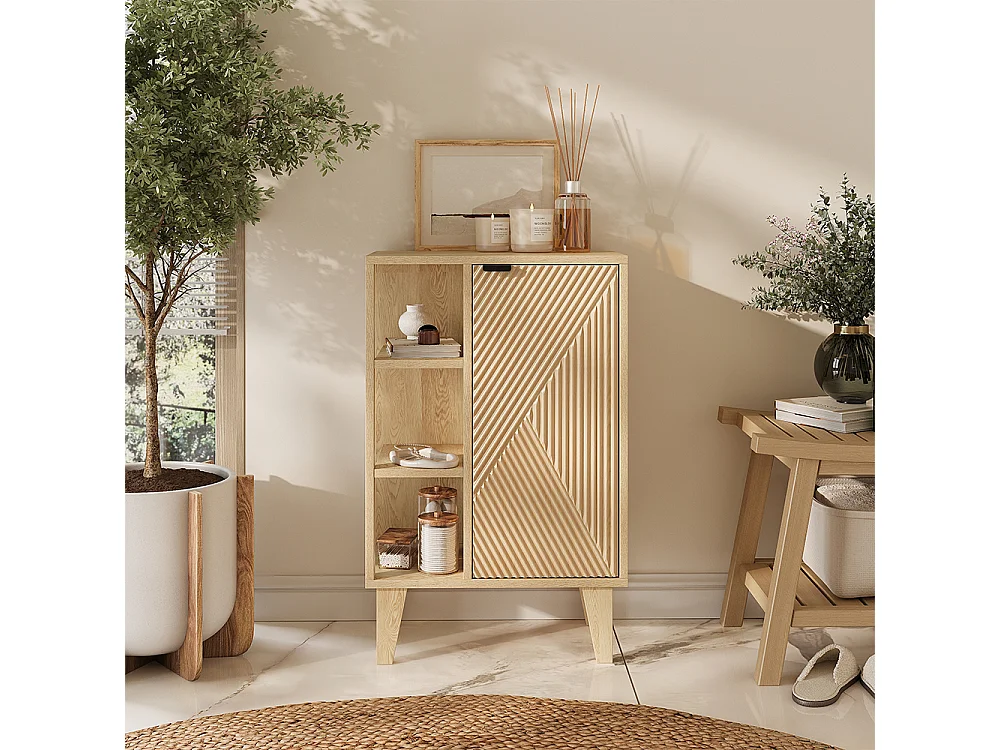 Midischrank eiche 50x30x78 arven
