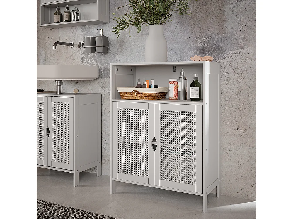 Midischrank weiß 60x29x80 liora