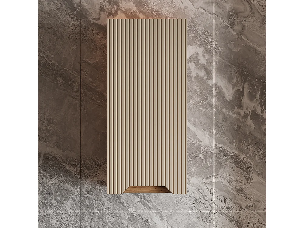 Armoire murale chêne/cachemire rayé 20x33x72.6 lotta