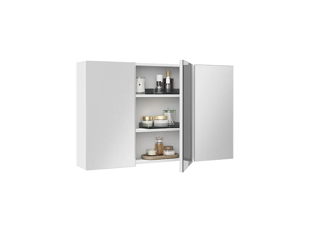 Badkamerspiegelkast wit 100x17x60.2 lavia