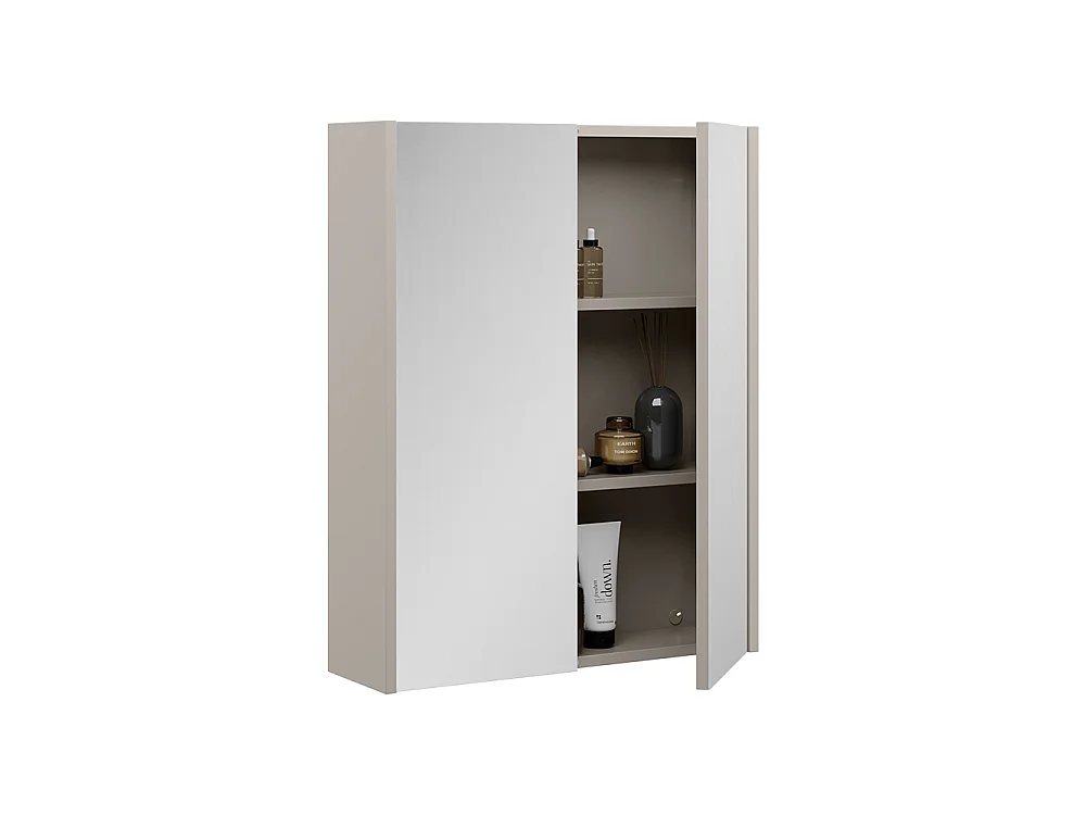 Armoire de toilette cachemire 60x18x75.8 ruford