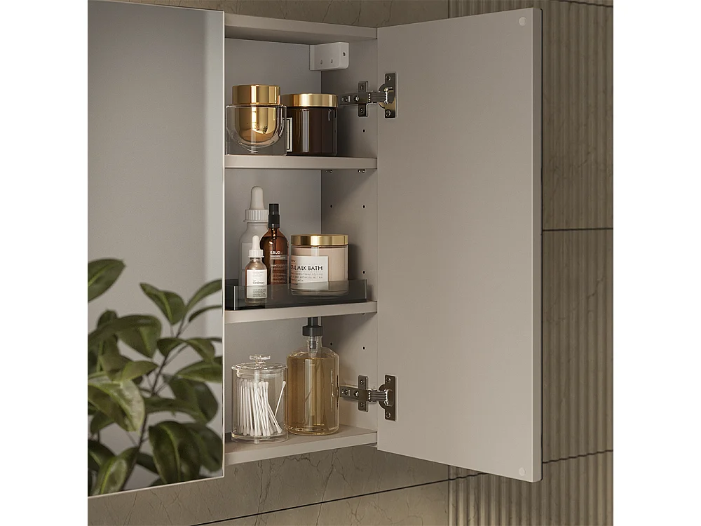 Armoire de toilette cachemire 90x17x60.2 lavia