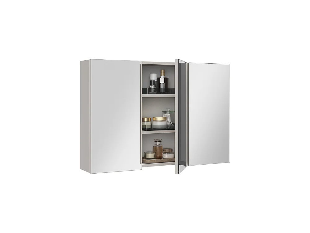 Armoire de toilette cachemire 90x17x60.2 lavia