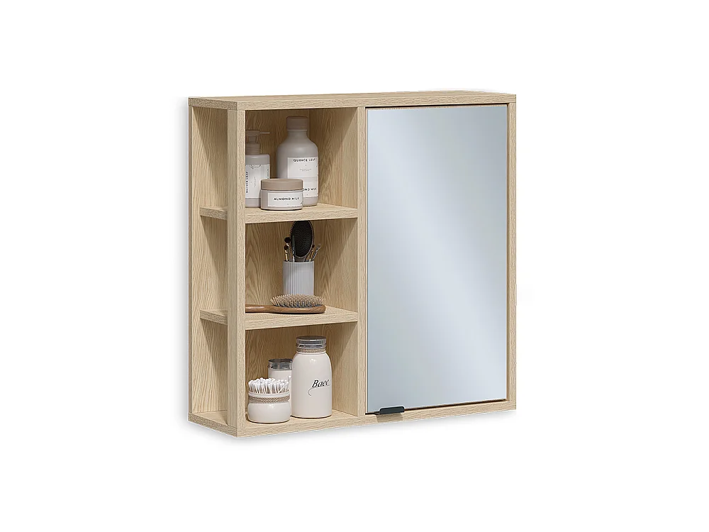 Armoire de toilette chêne 60x20x60 arven