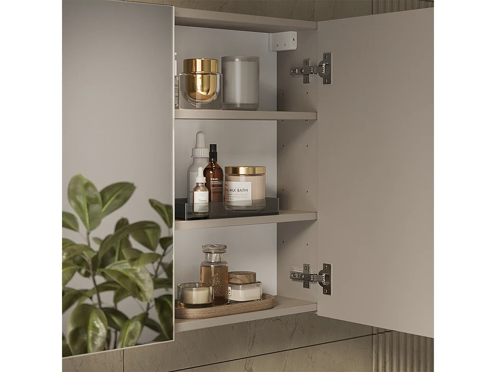 Armoire de toilette cachemire 80x17x60.2 lavia
