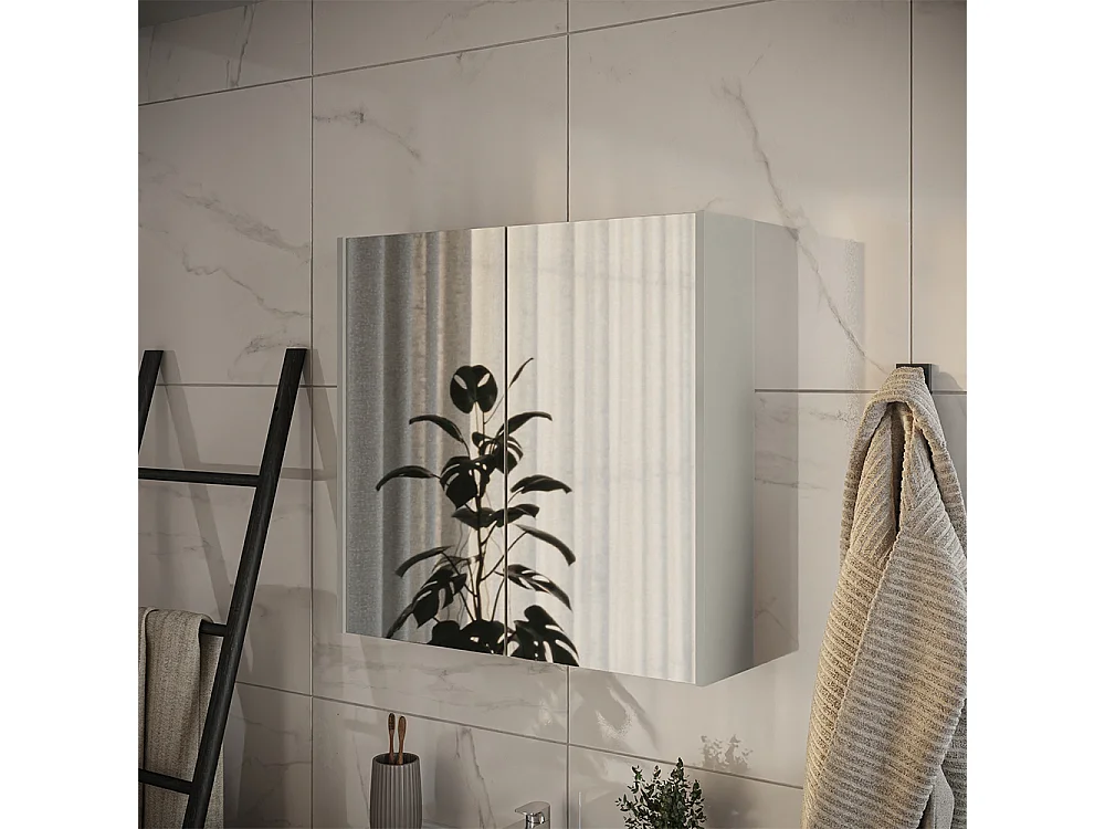 Armoire de toilette cachemire 80x18x75.8 ruford