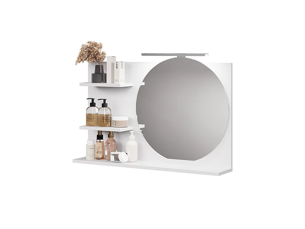 Spiegelplank wit 80x13.5x50 avena