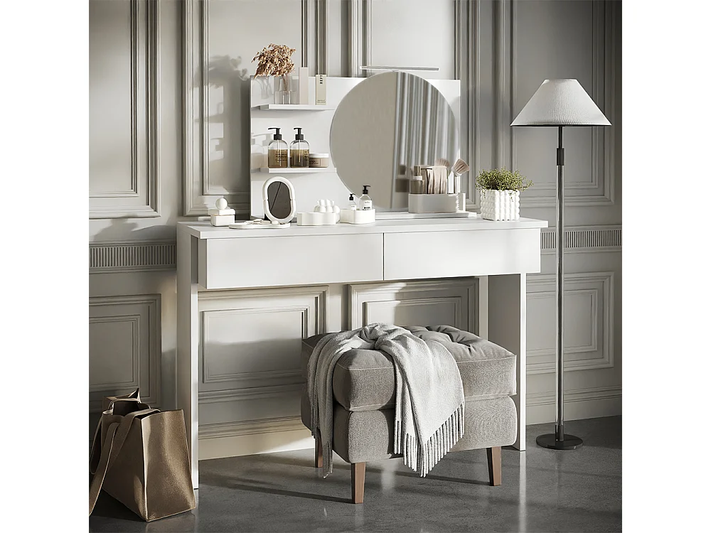 Spiegelplank wit 80x13.5x50 avena