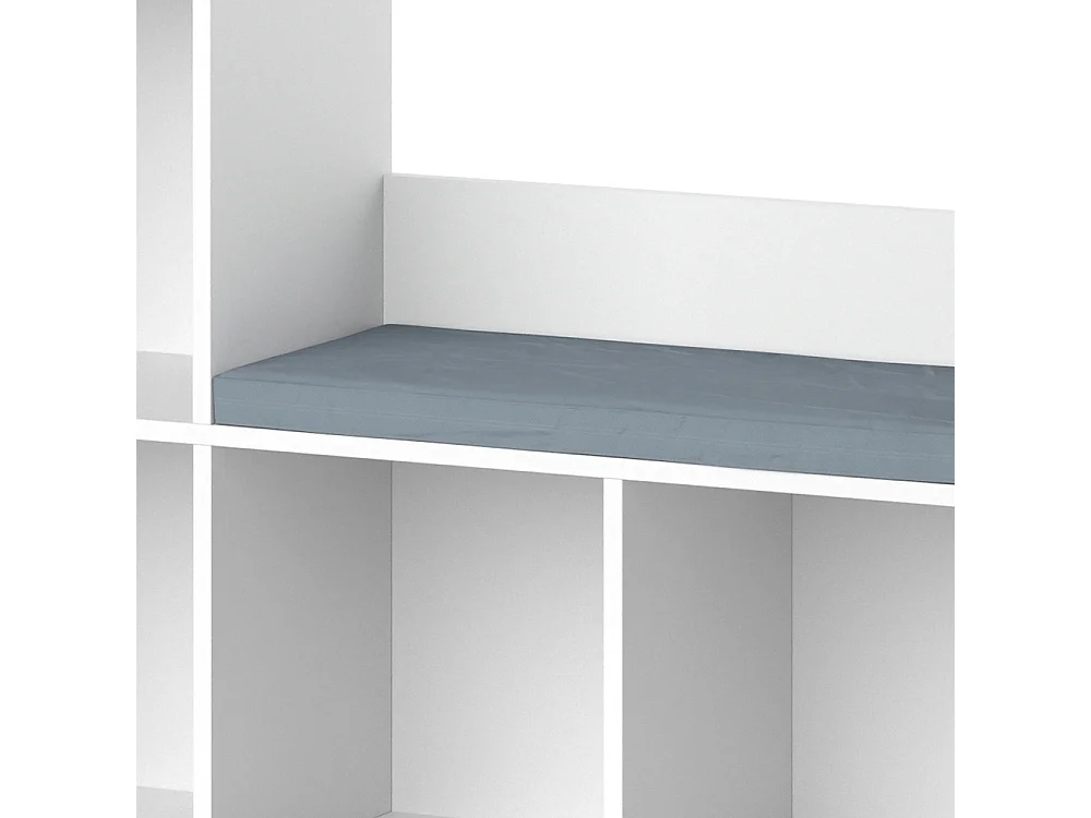 Kids shelf white 107.2x30.9x88.6 luigi