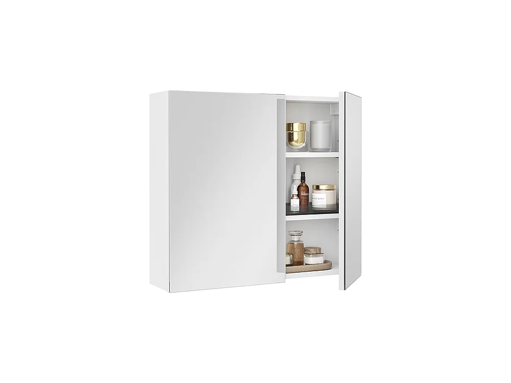 Badkamerspiegelkast wit 70x17x60.2 lavia
