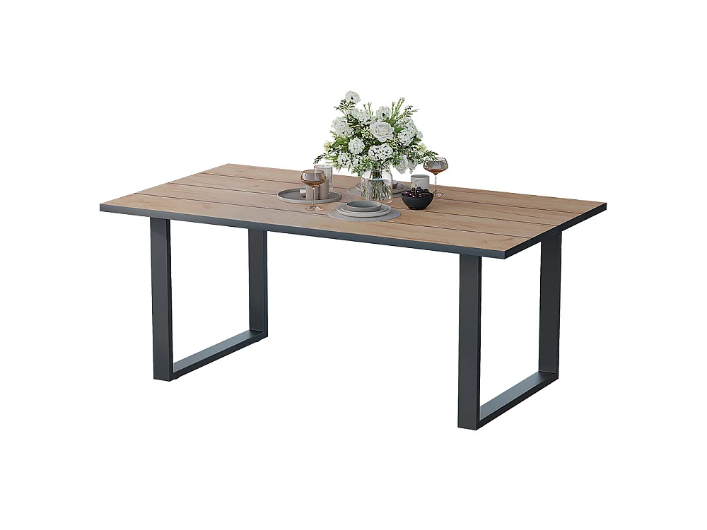 Dining table goldkraft oak 180x100x75 avido