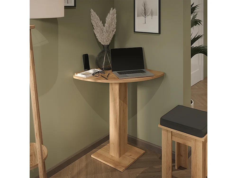 Dining table goldkraft oak 60x60x75 roman