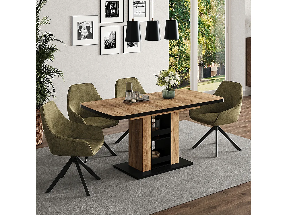 Dining table goldkraft oak 120x80x76 fenaro