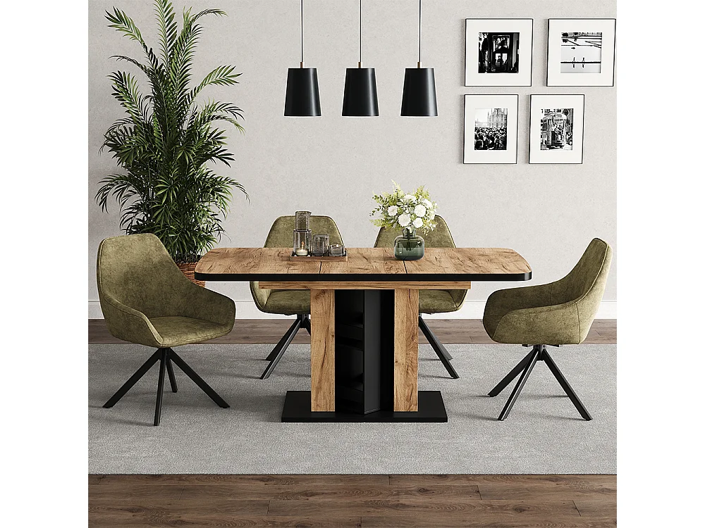 Dining table goldkraft oak 120x80x76 fenaro