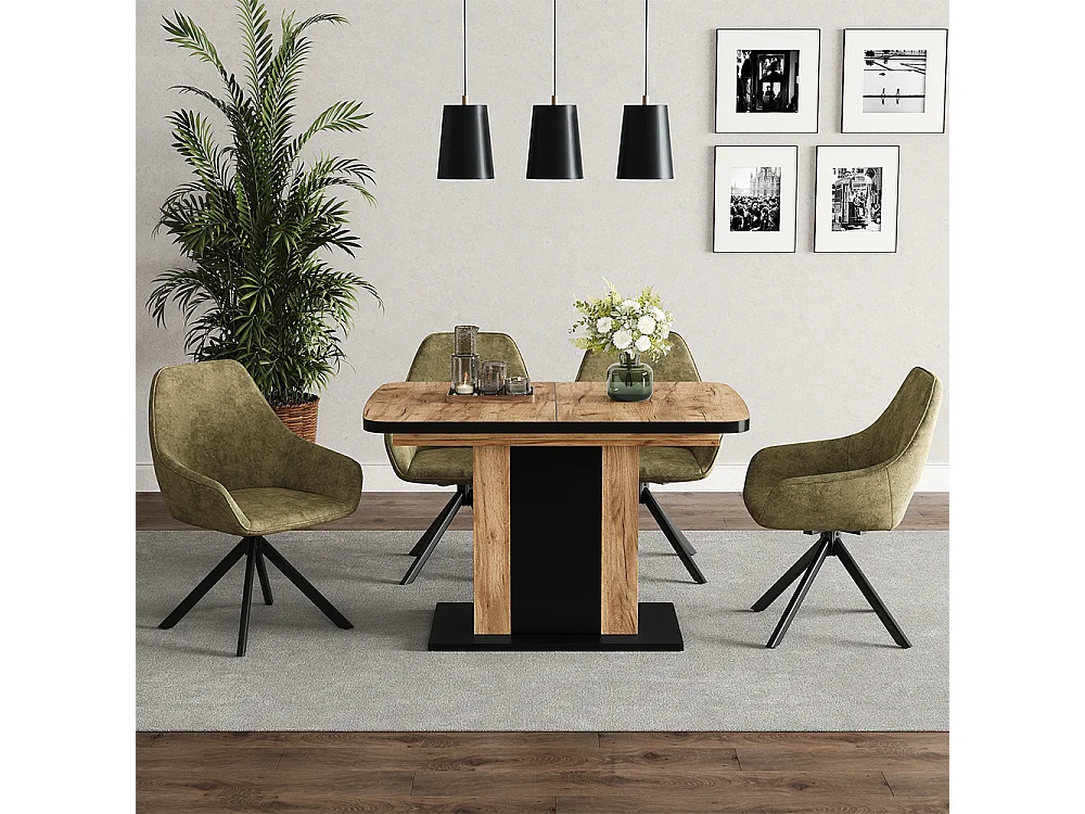 Dining table goldkraft oak 120x80x76 fenaro