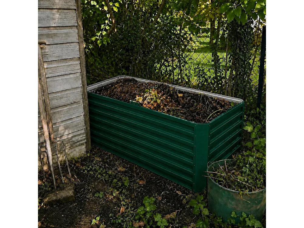 Komposter grün 180x90x80 garten