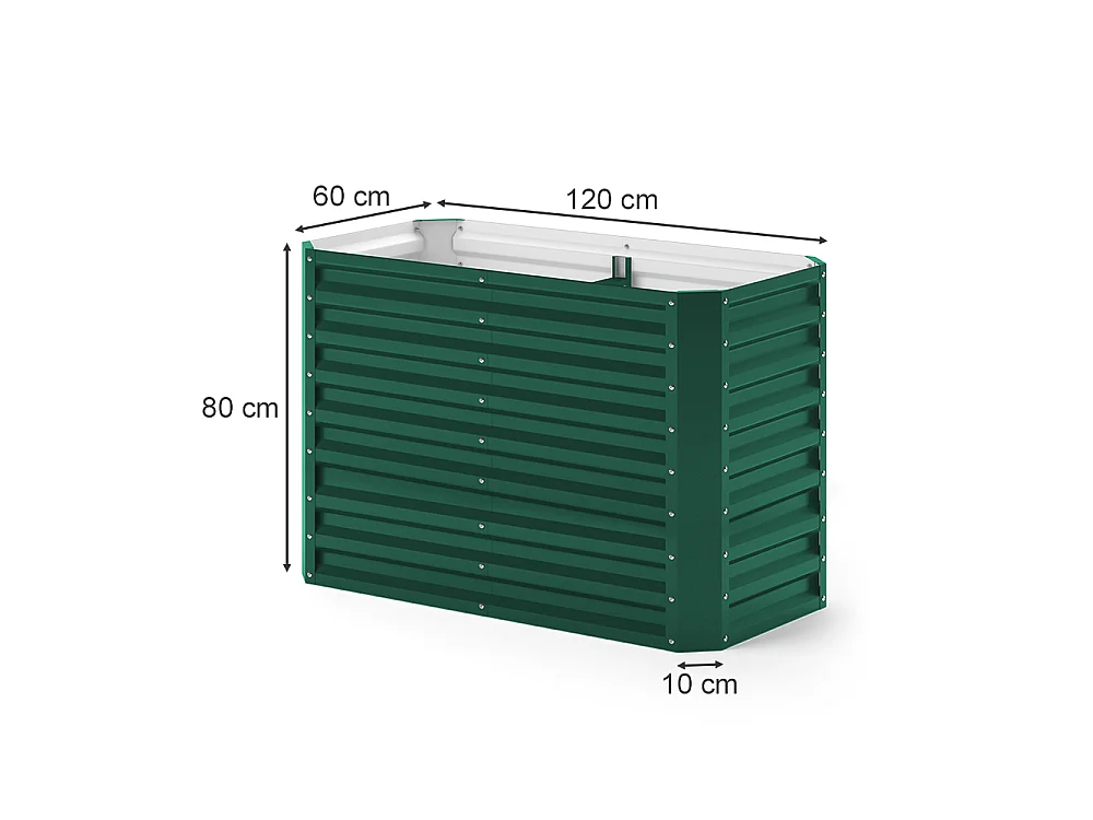 Komposter grün 120x60x80 garten